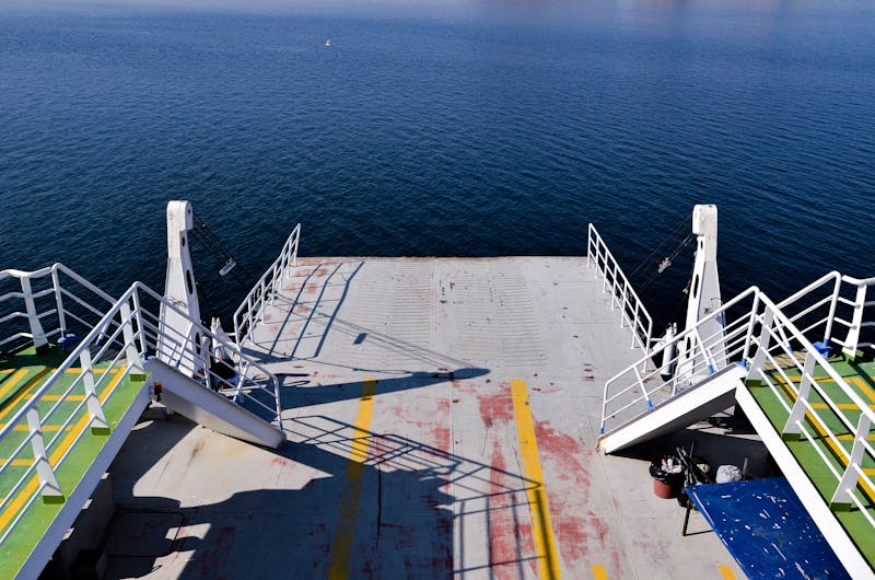Overnight ferry crossing with cabin accommodation